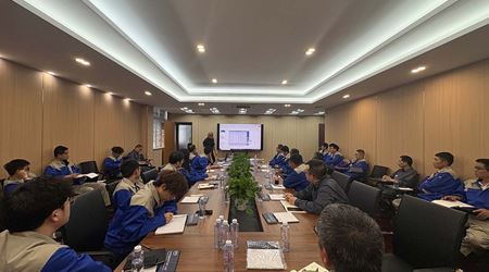 MAN production technology support related departments carry out MAN host installation, storage, calibration and commissioning training activities for our company