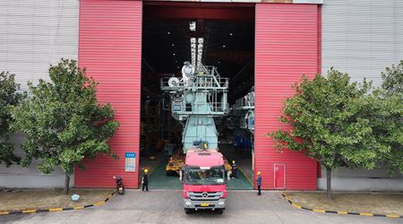 又一款新机型交付——多凯首台爱维能G50船用主机发运